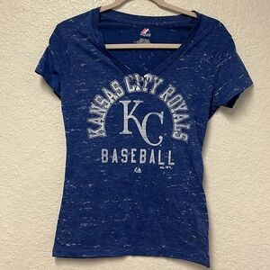 MAJESTIC Kansas City Royals Short Sleeve T-Shirt Size Medium